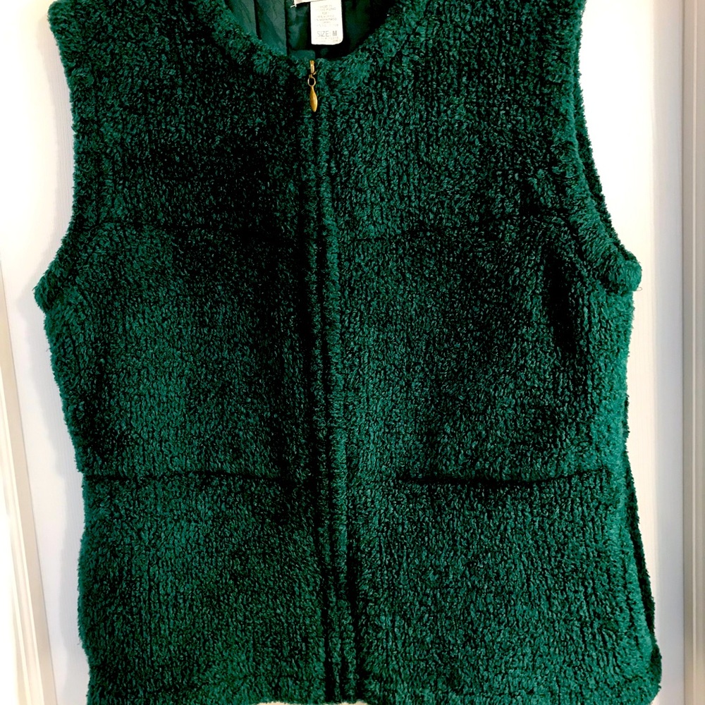 Women’s Zip-Up Vest, Size M